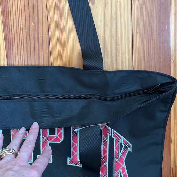 PINK Victoria's Secret Black Tote Bag - Picture 5 of 5